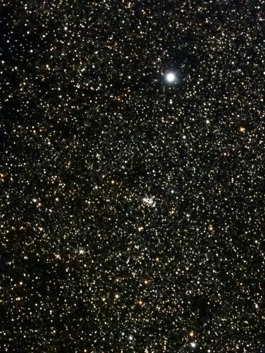 L'étoile Polaire dans le ciel du Vercors