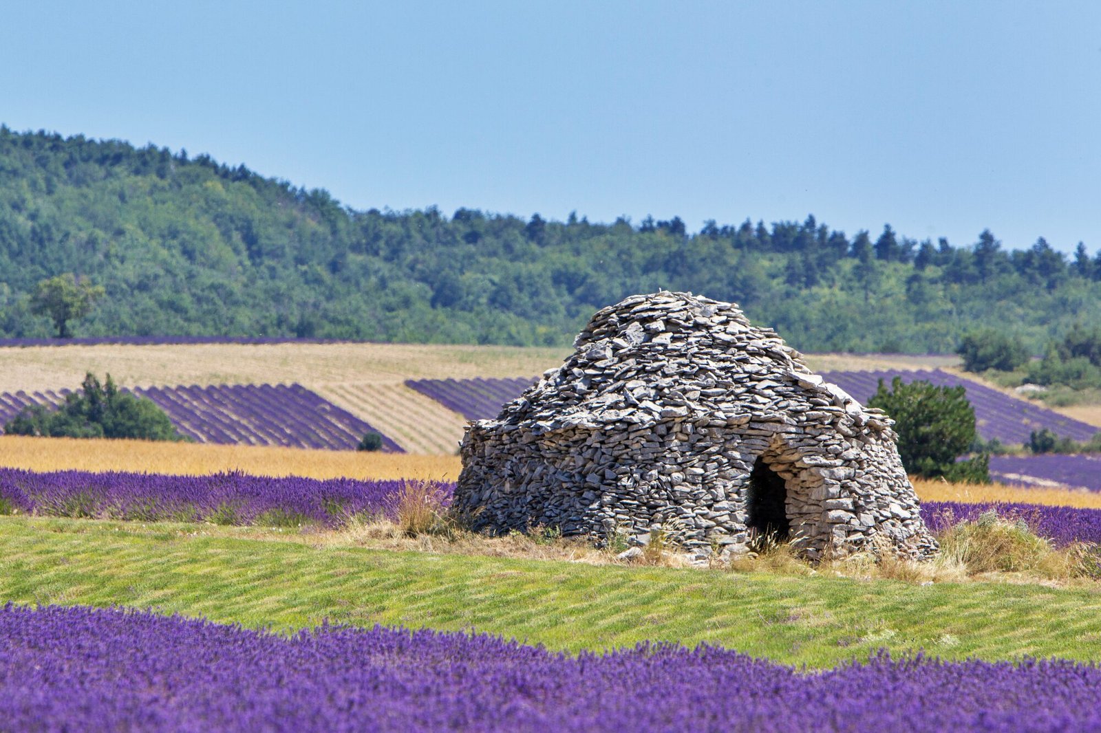 Randonnée sur une crête des Baronnies