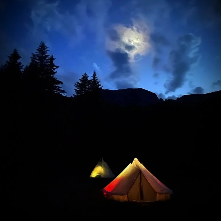 Expérience en pulka de nuit